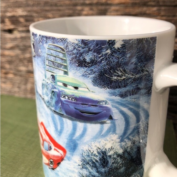 Disney Pixar Cars movie mug Coffee Cup Boost, Lightning McQueen, Wingo ceramic - Picture 5 of 9